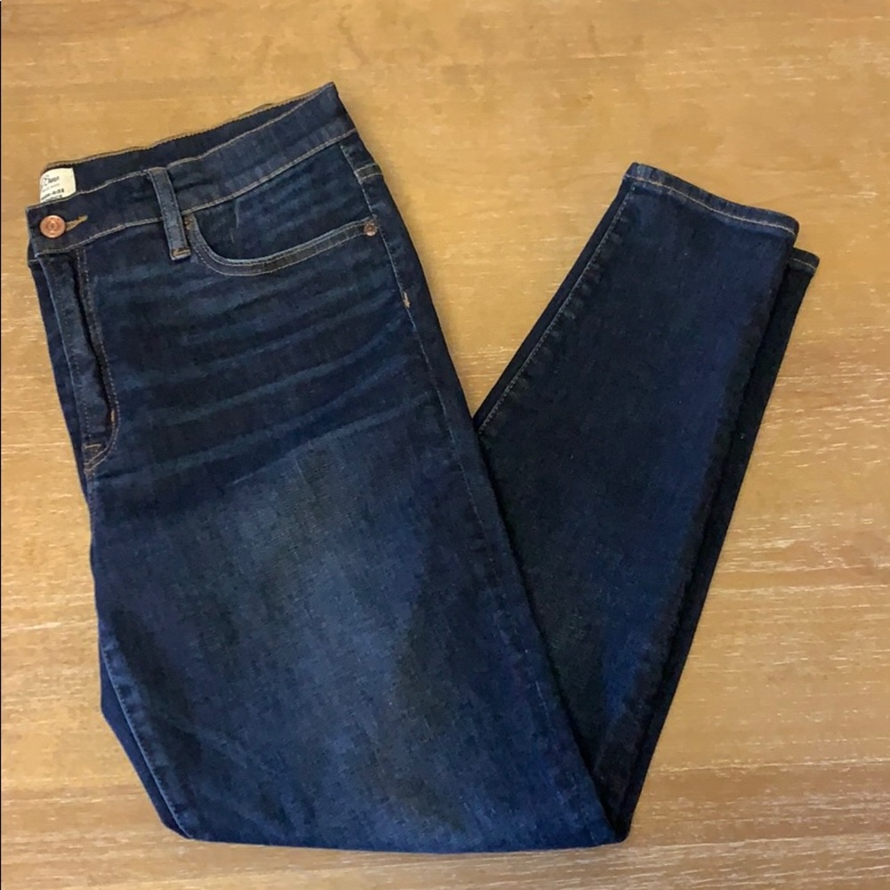 J. Crew high rise jeans